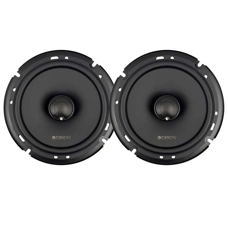 Pair of 6.5 inch 60 Watts RMS 2-Way Coaxial Shallow Speakers XTR Series