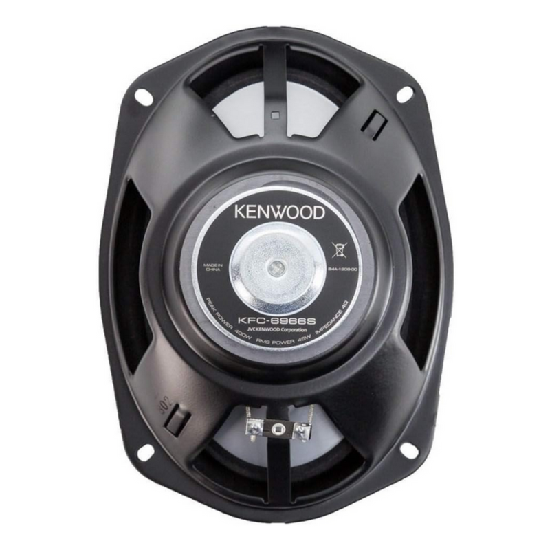 Pair of Kenwood 6 x 9 Inch 400-Watt 3-Way Flush Mount Coaxial Car Speaker