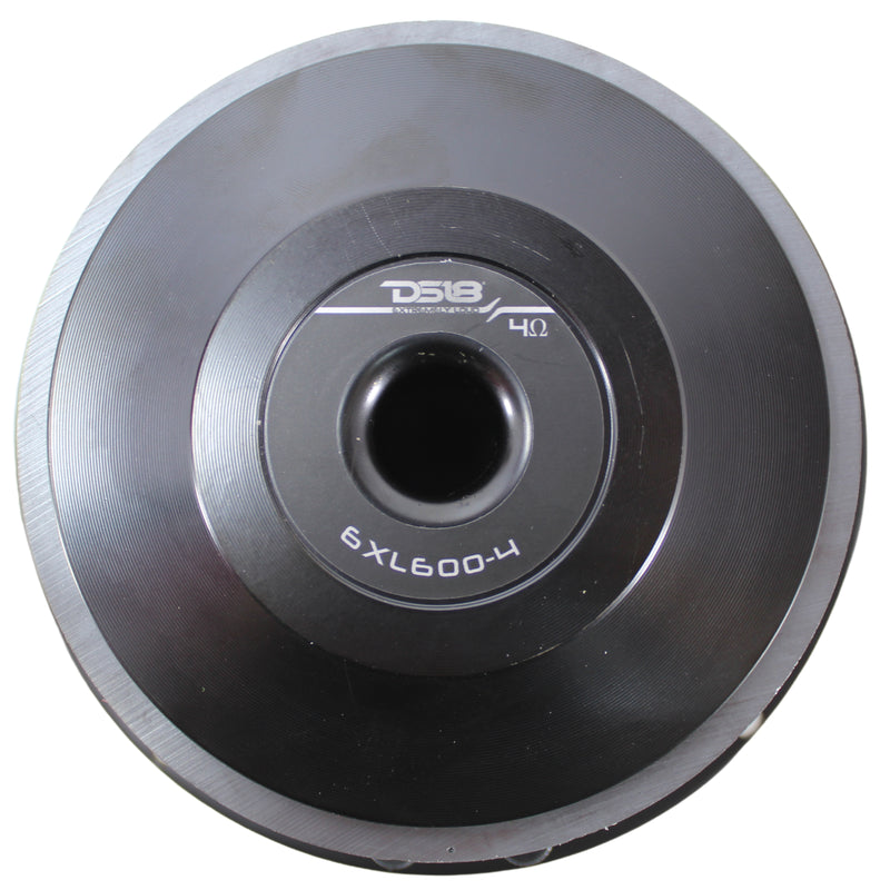DS18 Car Audio XL 6.5 Inch Mid Range Loud Speaker 300 Watts RMS 4 OHMS 6XL600-4
