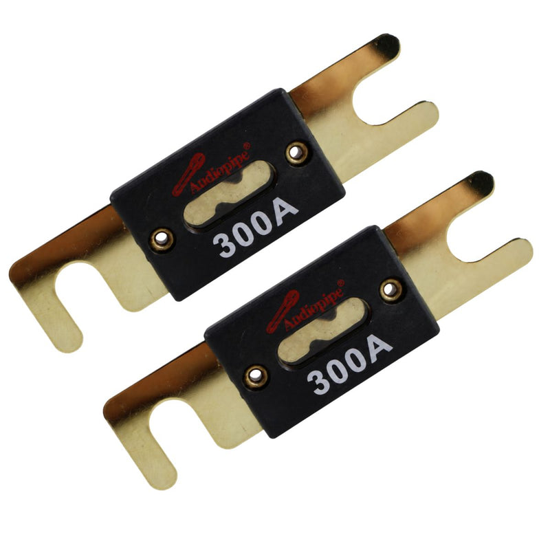 Audiopipe Gold-Plated 300 Amp ANL Fuse 32V for Car Audio 1, 2, 5 or 10 Pack