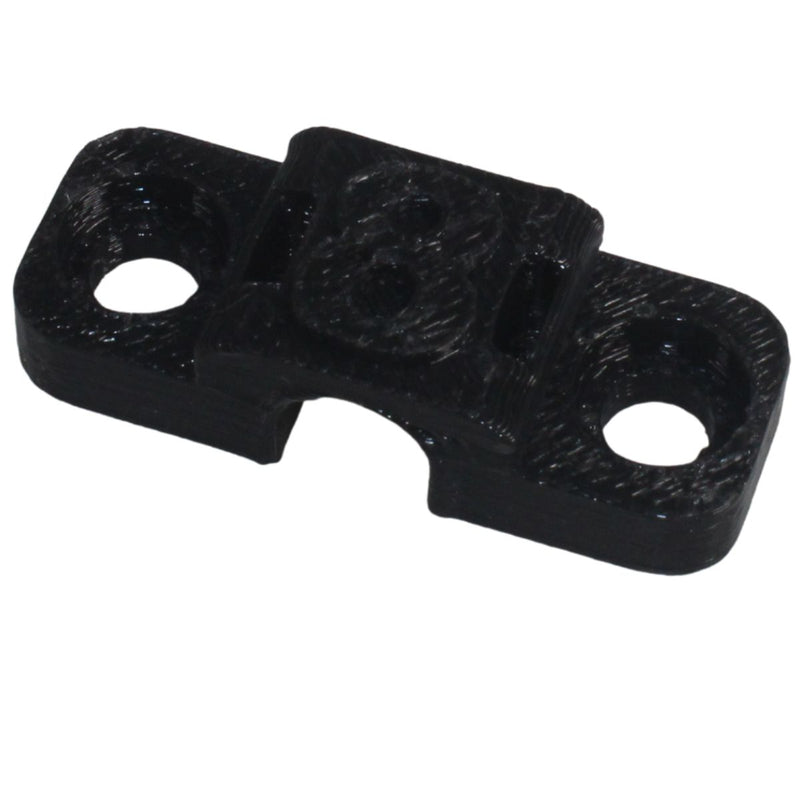 8 Gauge Cable Management Wire Comb Single Slot Can Use w/ Cable Tie Red/Black