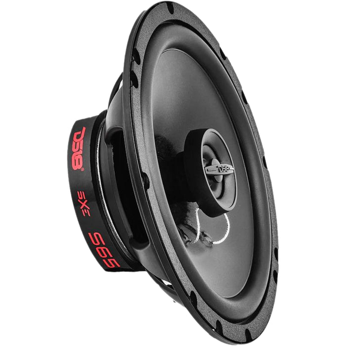 6.5" 60W RMS 4-Ohm 2-Way Coaxial Speaker Pair DS18 SELECT Series / DS-S65