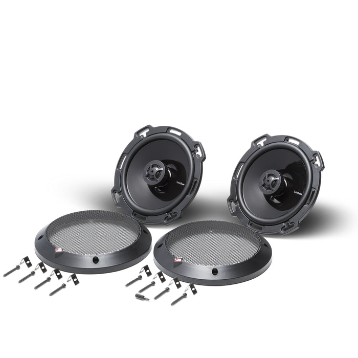 2x Rockford Fosgate Car Audio 6 Fullrange Speakers 220W 4 Ohm 2-Way Punch P16