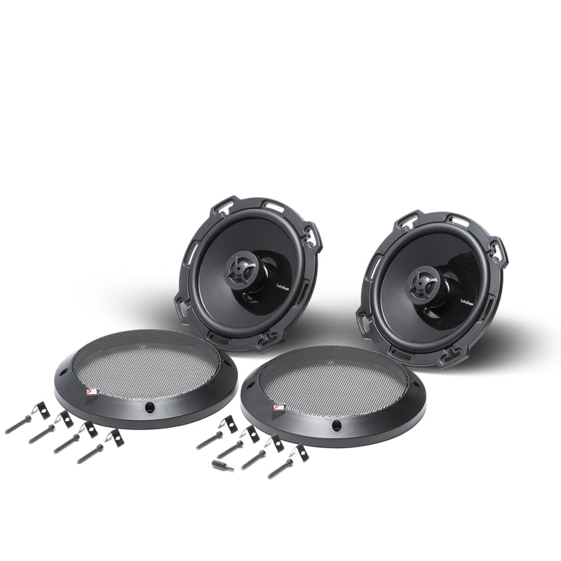 Rockford Fosgate 6 Fullrange Speakers 220W 4 Ohm 2 Way Coax & 1 Tweeters 200W