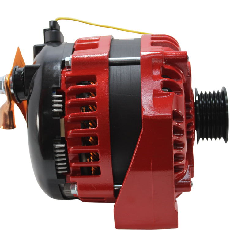 Mechman 400 Amp High Output Alternator For 96-04 GM Truck 4.3L-6.0L Red