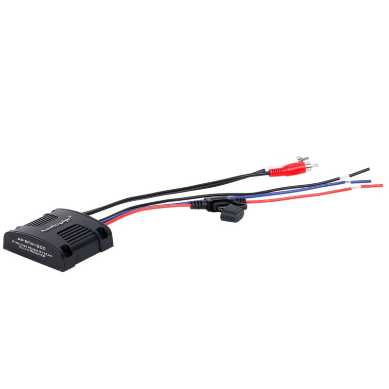 Audiopipe Universal Marine Bluetooth Receiver Car Audio Adapter / AP-BTM-1200