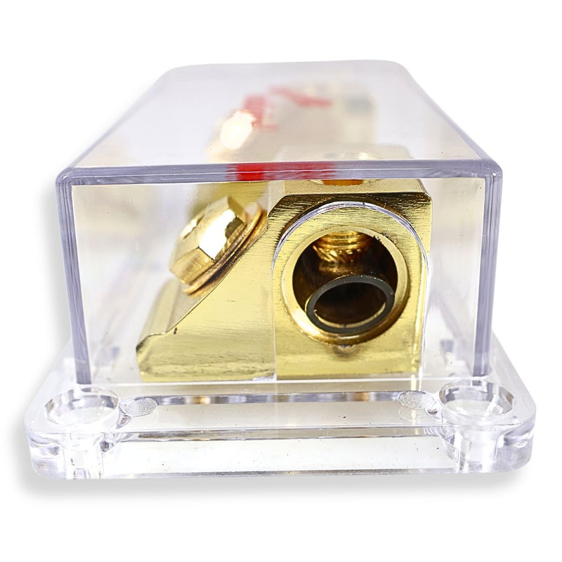 Audiopipe Heavy Duty ANL Fuse Block 0 to 4 AWG 500A Capacity CQ-1111
