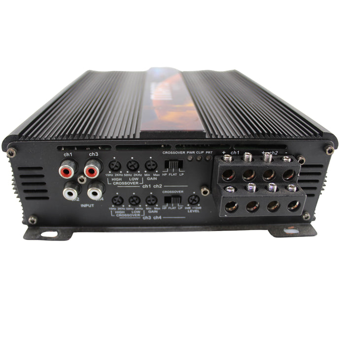 Marts Digital 4 Ch Amplifier Full Range Class D Compact 2000w 2 ohm OPEN BOX