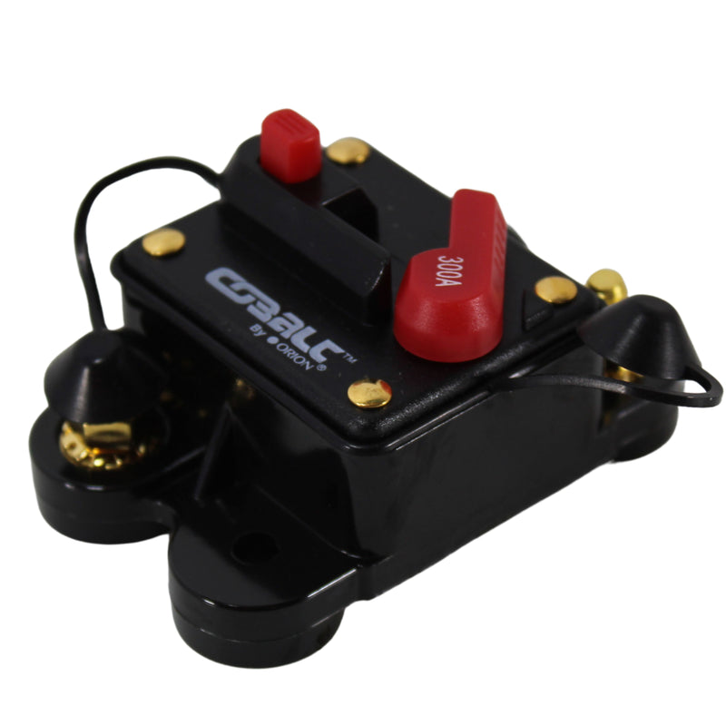 Cobalt 300 Amperes 12V - 24VDC Circuit Breaker w/ Manual Reset and Power Protect