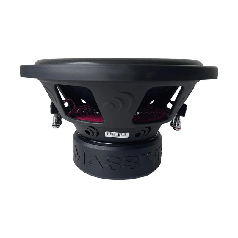 Massive Audio 12" Dual 4-Ohm 800 Watts RMS Subwoofer