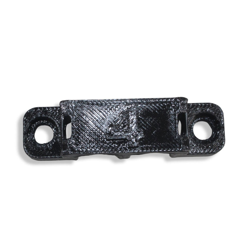 4 Gauge Cable Management Wire Comb Dual Slot Can Use w/ Cable Tie Red/Black