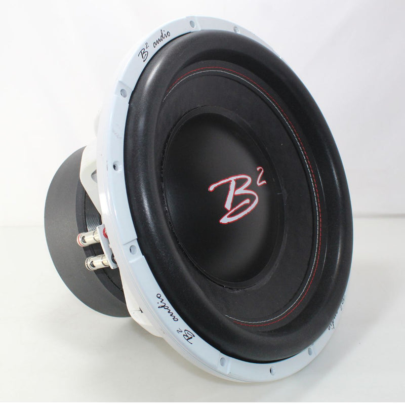 B2 Audio RAGE Series v3 15" 2000 W RMS Dual 2-Ohm 3" VC Subwoofer OPEN BOX