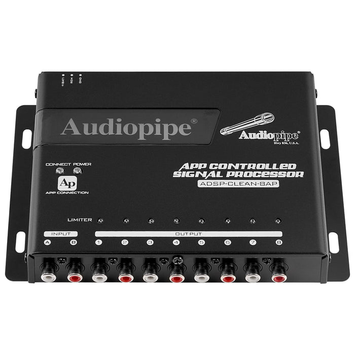 12 Band Bluetooth App Controlled 32-Bit Signal Processor 1 IN / 4 OUT DSP