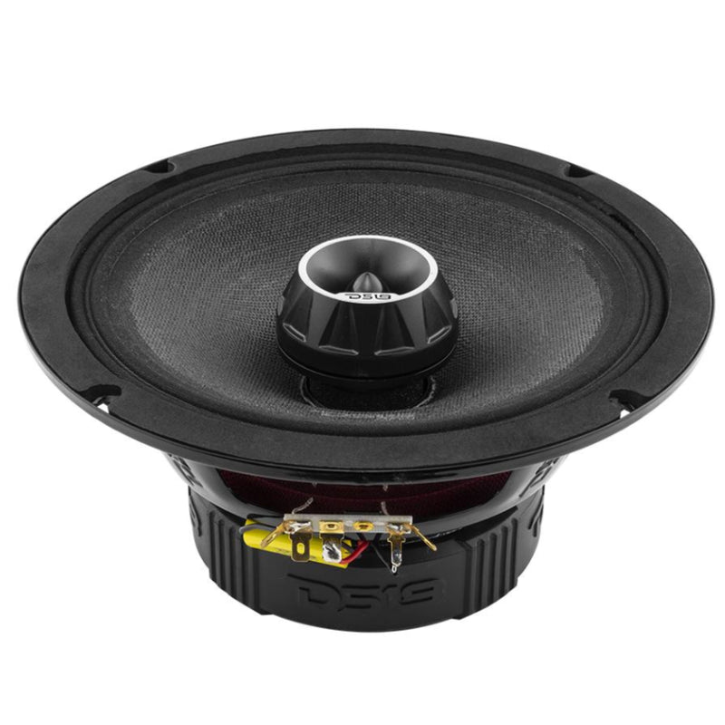 275W RMS 4 Ohm w/ Built-in Tweeter DS18 8" Motorcycle Midrange Loudspeaker