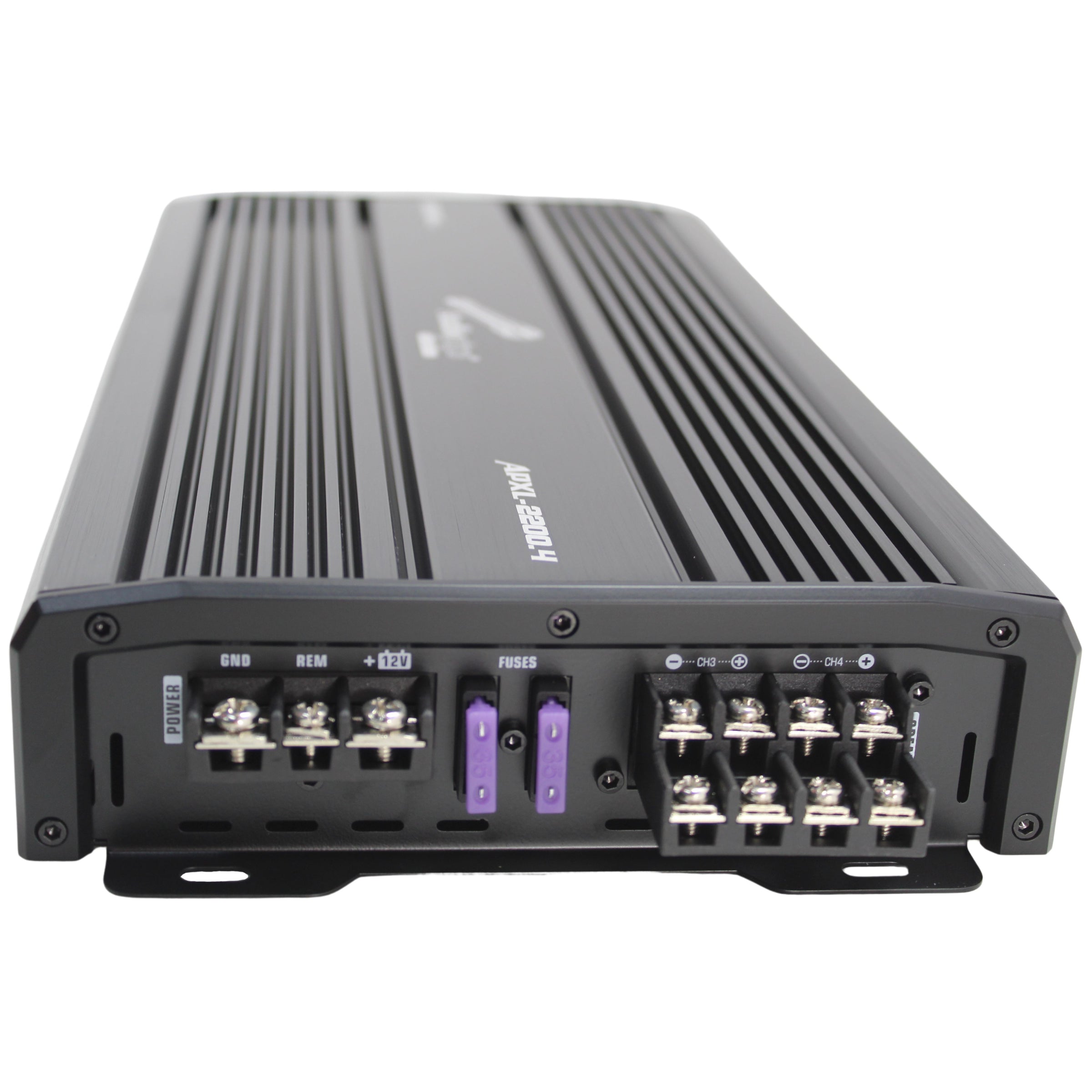 Audiopipe APXL 4-Channel 2200W 2-Ohm Full Range Class-AB Amplifier APX ...