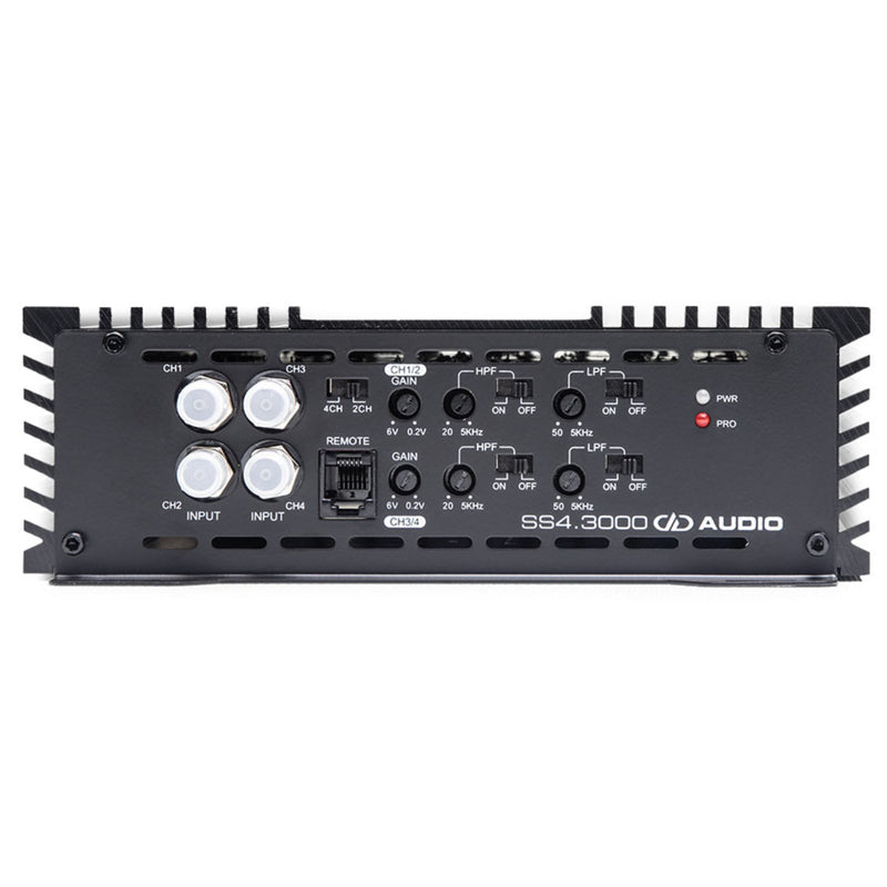 4000W 4-Channel 2-Ohm Class-D Full Range Amplifier DD Audio SS Series / SS4.3000