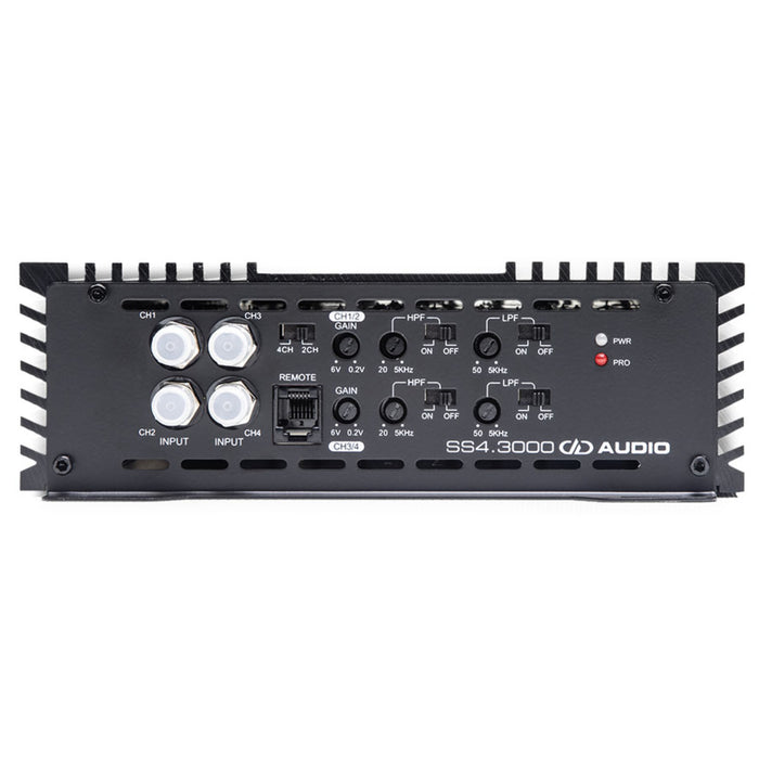 4000W 4-Channel 2-Ohm Class-D Full Range Amplifier DD Audio SS Series / SS4.3000