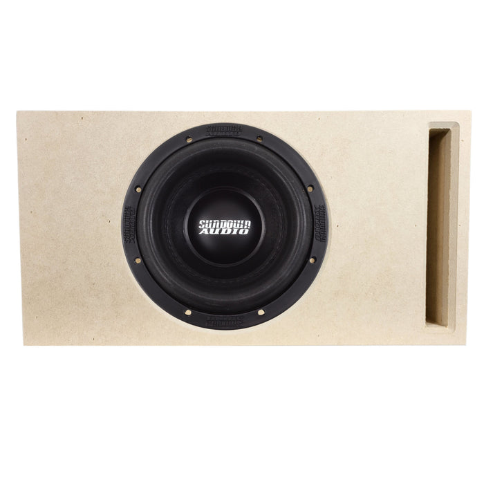 Sundown Audio SA Series 8" 1000W Subwoofer & TruSpec Vented Single Enclosure