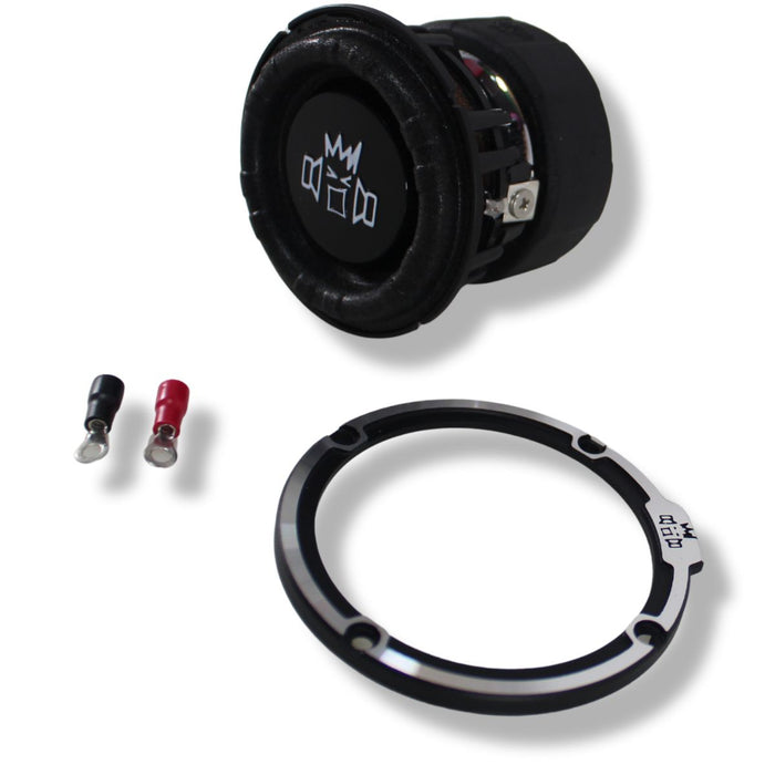 B2 Audio RIOT 2.5 Mini Woofer 2.5" 4 Ohm Loudspeaker 20W RMS Aluminum Basket