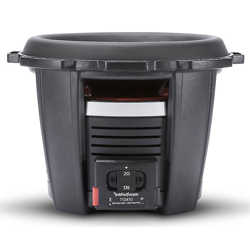 Rockford Fosgate Power T1 Series 10" 600W RMS 4 Ohm 3" DVC Subwoofer