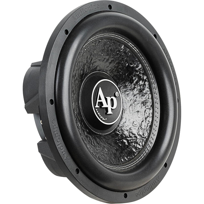 Audiopipe 12" 800W Max Dual Voice Coil 4-Ohm Shallow Mount Subwoofer TXX-FB1200