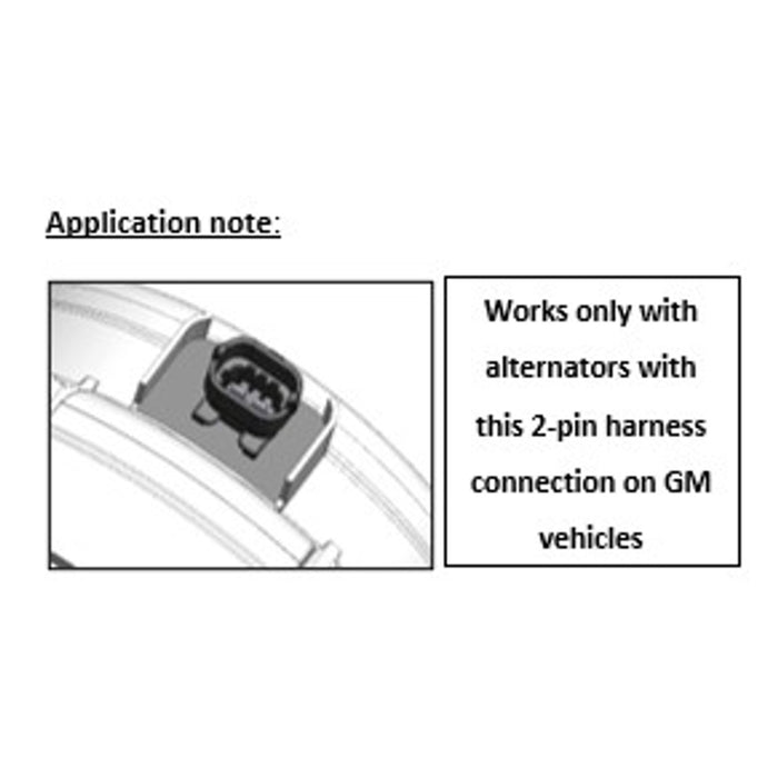 Mechman MM-VC1 2005 Newer GM/Chevy 2-Pin RVC Voltage Controller