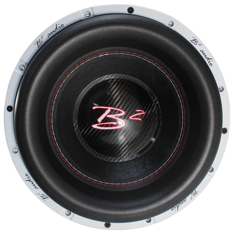 Dual B2 Audio RAGE12-D1-V4 12" 4000W RMS Subs with RAGE 3500 Amp