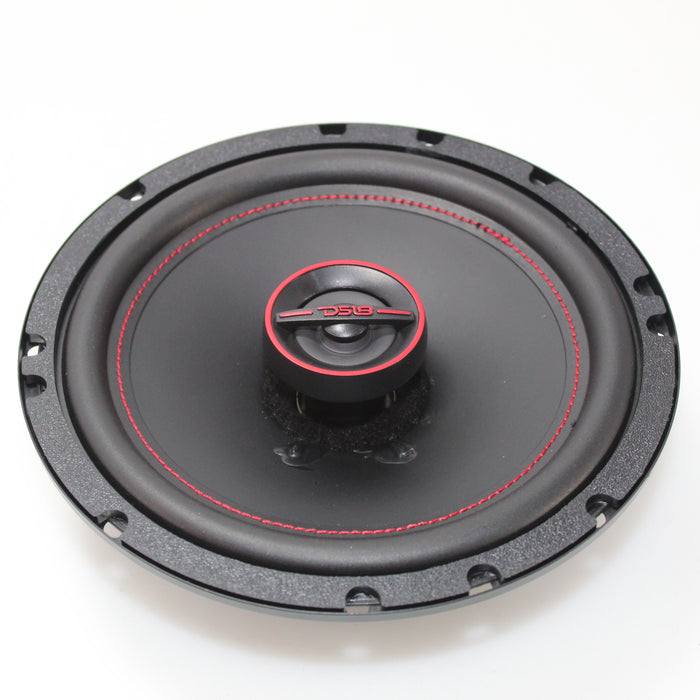 DS18 GEN-X6.5 Coaxial Speaker 6.5" Car Speakers 3-Way 150W Peak 50W RMS 4ohm