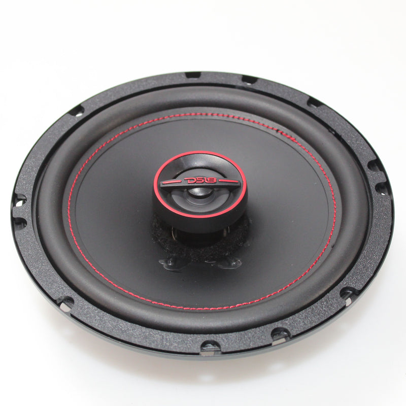 DS18 6.5" 50 Watt RMS 4 Ohm 2-Way Car Audio Coaxial Speaker Pair G6-5Xi