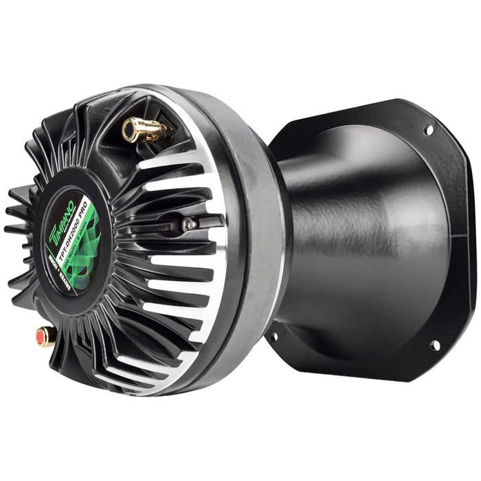 Timpano 2" 100W RMS 8-Ohm Titanium Compression Driver w/ Long Horn / DH2000 PRO