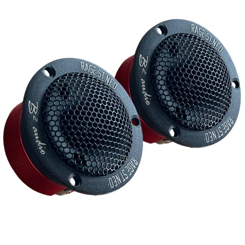 B2 Audio Pair of RAGE Series 1" 4-Ohm 75 Watt RMS Neodymium Tweeters