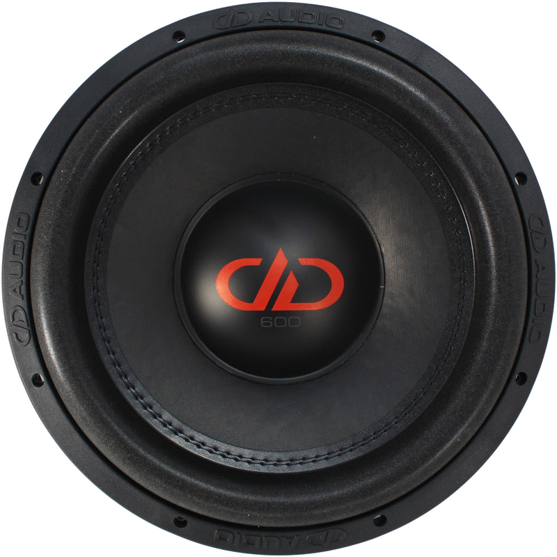 DD Audio 12" 1000 Watt RMS Dual 2 Ohm VC Power Tuned Subwoofer 612F-D2