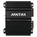 Compact and powerful AVATAR ABR-150.2 delivers 75W x2 RMS or 150W bridged. Clean Class AB sound with crossovers and bass boost. Amplifier Front View