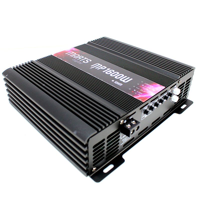 Marts Digital Premium Monoblock Amplifier 1,600 Watts 1 Ohm Class D MP-1600-1