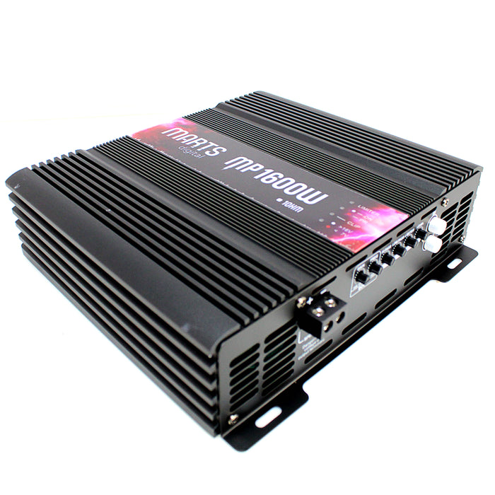 Marts Digital Premium Monoblock Amplifier 1,600 Watts 1 Ohm Class D MP-1600-1