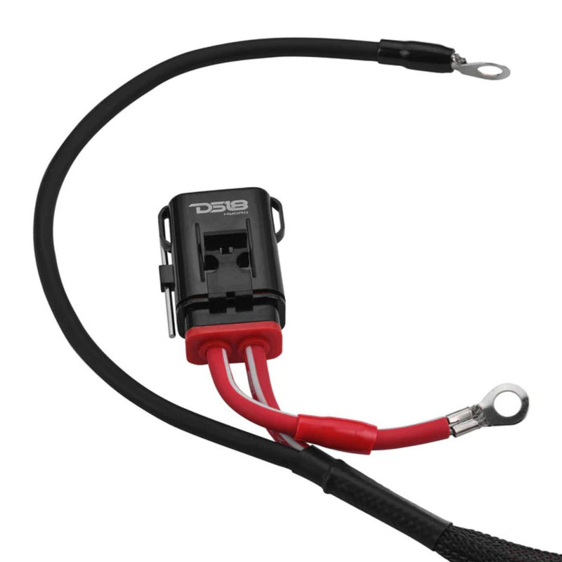 UTV 8 Gauge Power Harness Kit for 4 Door UTVs with 12ft Cables DS18 UTV-KIT8-4DR