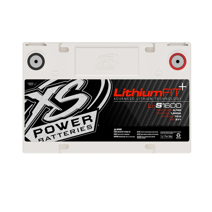 XS Power Li-S1600 16V 23.4 Amp Hours 5000 Watts Racing Lithium Battery