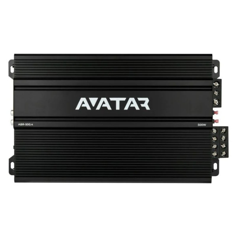 4-Channel 120W RMS x4 Class AB Car Audio Amplifier AVATAR ABR-500.4