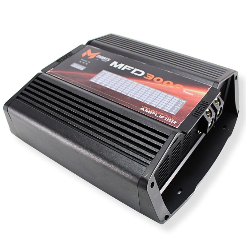 Marts Digital 3K Watt Mono 1-Ohm Stable Class D Full Range Amplifier MFD3000.1