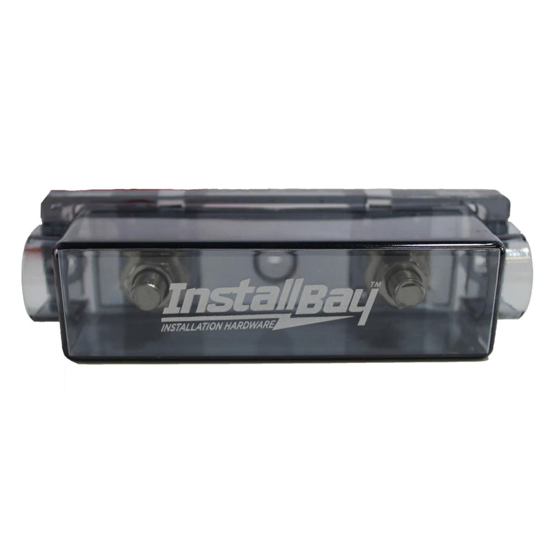 Install Bay Metra Pair of Nickel Plated Fuse Holders ANLFH + Fuses  ANL-300