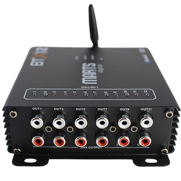 Marts Digital 4v 6 Input /12 Output Channels Bluetooth Android/iOS BTX12 DSP