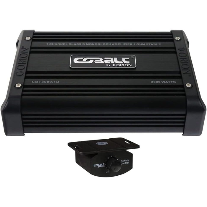 3000 Watts MAX 1-Channel Class D Amplifier ORION COBALT Series CBA3000.1D