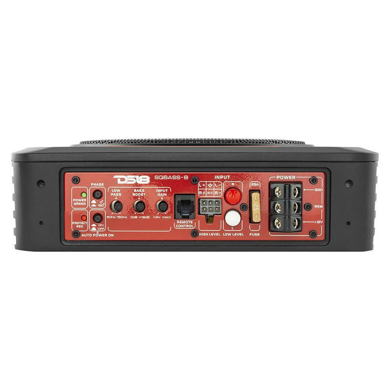 DS18 8" SQBASS8 + HARNESS 600W Under-Seat Compact Subwoofer For JEEP JK JKU