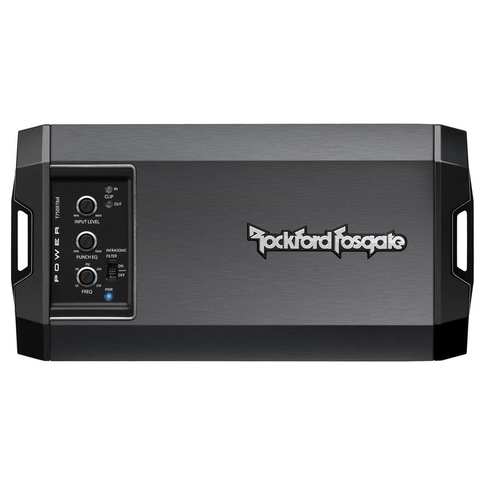 Rockford Fosgate Power T750X1bd 750W Class BD Monoblock Amplifier + Install kit