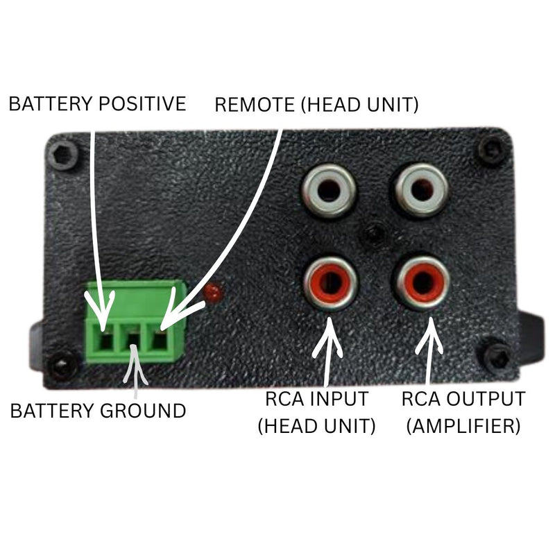 Basshead Garage Wireless Bass Knob w OLED, Volt Meter Big Jeff Edition