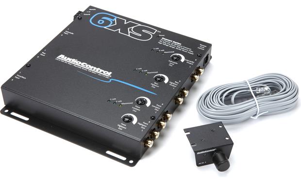 AudioControl 6 Channel Electronic Crossover with Wired Bass Remote 6XS