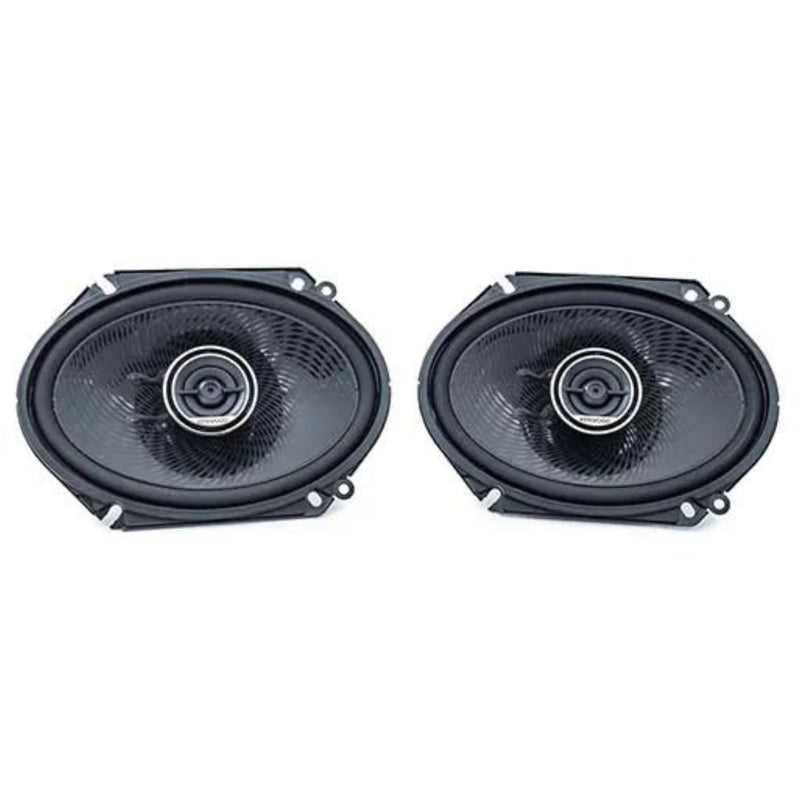 Pair of Kenwood 6x8" Custom Fit 2-way 80W RMS Performance Series Speaker System