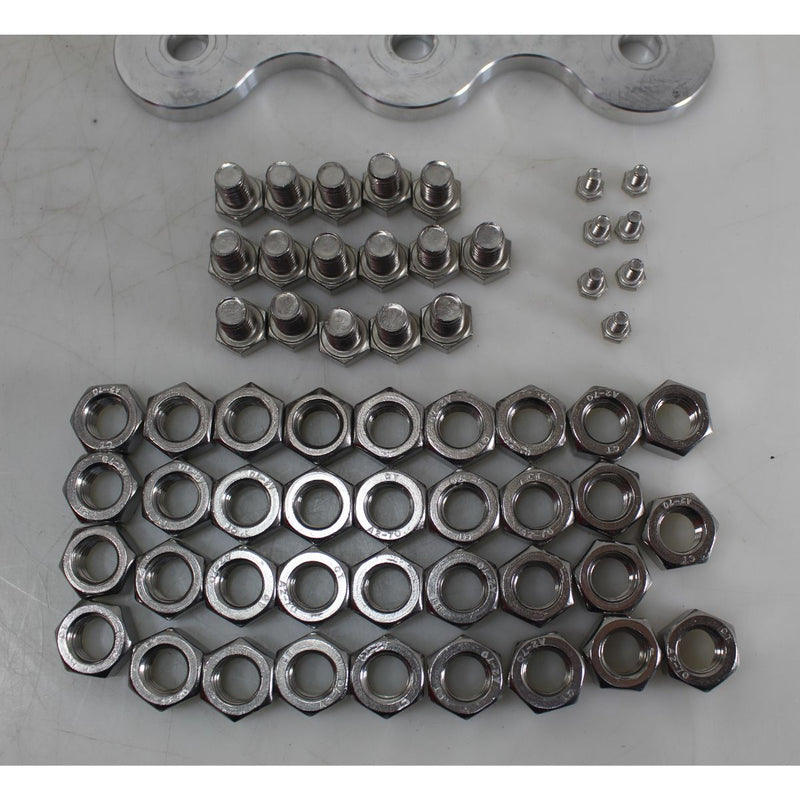 Triple Bank /18 Yinlong LTO Cell Lug Style Aluminum Bus Bars w Hardware OPEN BOX