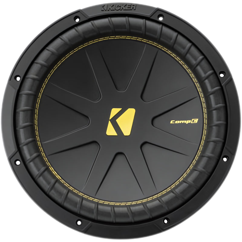 12" 150-300W RMS 4-Ohm DVC Subwoofer Kicker CompC Series / 50CWCD124