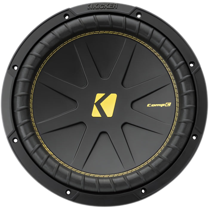 12" 150-300W RMS 4-Ohm DVC Subwoofer Kicker CompC Series / 50CWCD124